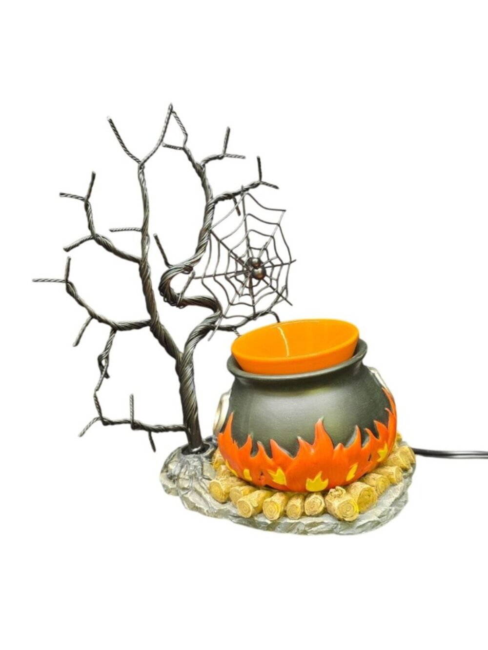 Retired 2016 Halloween Hocus Pocus Scentsy Wax Warmer w Original Box Like New